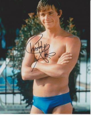 Christopher Atkins Signed Photo - Star Of The Blue Lagoon / Dallas - Sexy G826