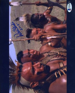 Wes Studi Bas Beckett Signed 8x10 Last Of The Mohicans Photo Autograph
