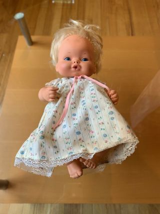 1974 Bless You Baby Tender Love Sneezing Baby Doll Sneezes When You Push