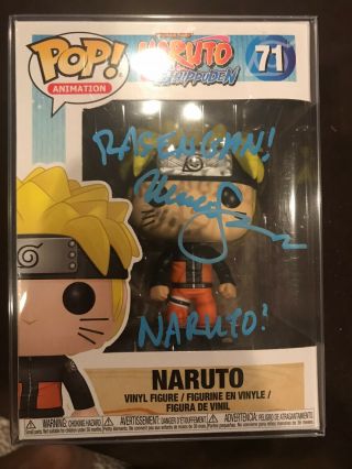 Maile Flanagan Naruto Shippuden Signed Funko Pop 71 Autograph