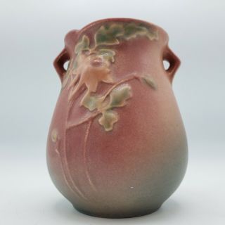 Vintage Roseville American Art Pottery Vase 12 - 4 Columbine