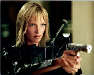 Uma Thurman Signed 8x10 Photo Picture Autographed And