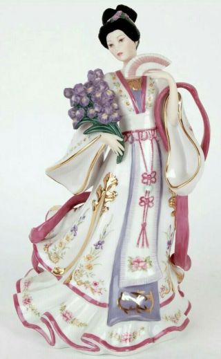 Lena Liu Danbury Iris Princess Asian Lady Figurine