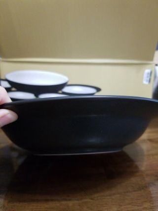 Noritake Colorwave Graphite Rim Pasta / Soup Bowl (Set of 4) 3
