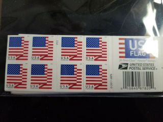 Usps Us Flag 2018 Forever Stamps - 20 Booklet Of 20 Stamps,  (20 Books)