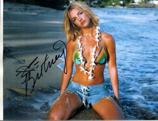 Britney Spears - Sooo Sexy - Hand Signed Autographed Photo With