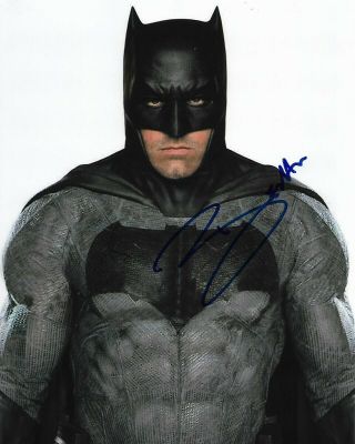 Ben Affleck " Batman " Autographed 8 X 10 Signed Photo Holo