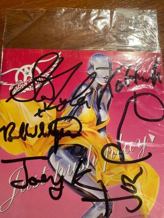 Aerosmith Full Band Autographed 