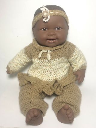 JC Toys Baby African American 20 Inch Soft Body Baby Doll Black Baby Doll 2