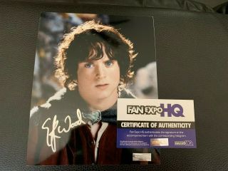 Elijah Wood Lord Of The Rings Lotr Signed 8x10 Photo Fan Expo Auto Autograph