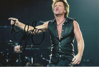 Jon Bon Jovi Autographed Signed Photo