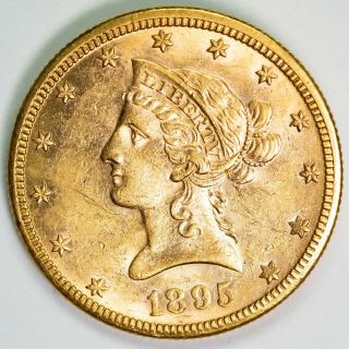 1895 O $10 Liberty Gold Eagle Item T12141