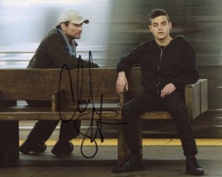 Christian Slater " Mr.  Robot " Autograph Signed 8x10 Photo D Acoa