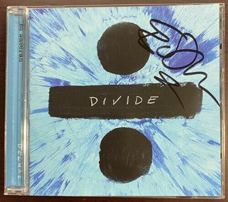 Ed Sheeran Divide Cd Signed Autographed