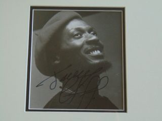Jimmy Cliff Signed Photograph Comes With