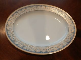 Noritake " Polonaise " Pattern 2045 Oval Serving Platter (s) 16 1/4 "