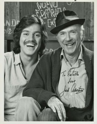 Jack Albertson Signed Photo - Chico And The Man