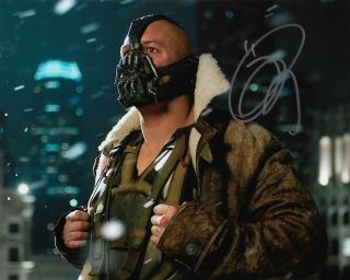 Tom Hardy " The Dark Knight " Autographed 8 X 10 Signed Photo Holo