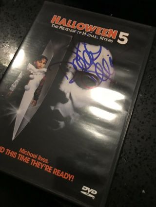 Danielle Harris Halloween 5 The Revenge of Michael Myers DVD Autographed 3
