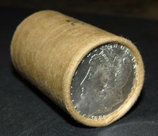 Uncirculated Roll Of Morgan Silver Dollars With 1880 And Cc Ends