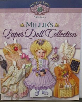 Life Of Faith Millie Keith Paper Doll Book Isbn 1 - 928749 - 34 - 8 2004