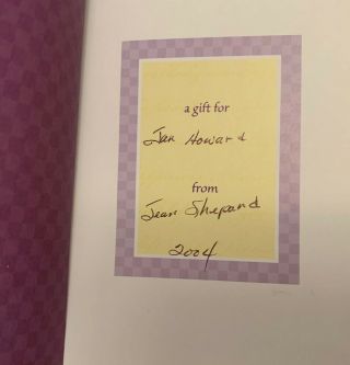 Friends Book Given By Grand Ole Opry Member Jean Shepard To Jan Howard