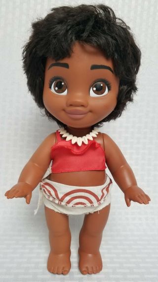 Disney Moana Toddler Doll By Jakks Pacific With Clothing And Necklace Euc