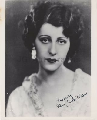 Patsy Ruth Miller - The Hunchback Of Notre Dame - Signed 8x10 Photograph
