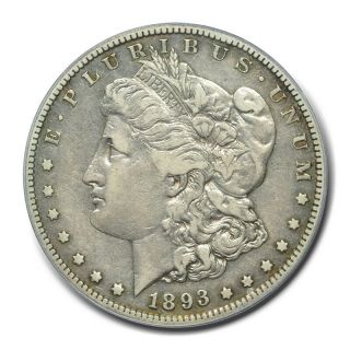 1893 - S $1 Morgan Dollar Pcgs Vf25