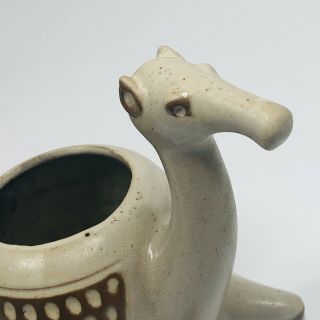David Stewart Lions Valley Pottery Camel w/Tags Mid Century MCM Planter (II) 2