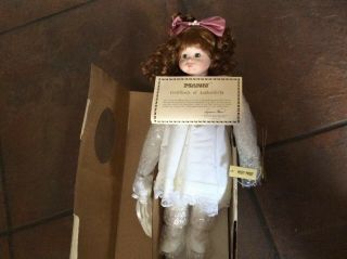 Seymour Mann 16 " Porcelain Doll " Pouty Prissy " Limited Edition Of 3500