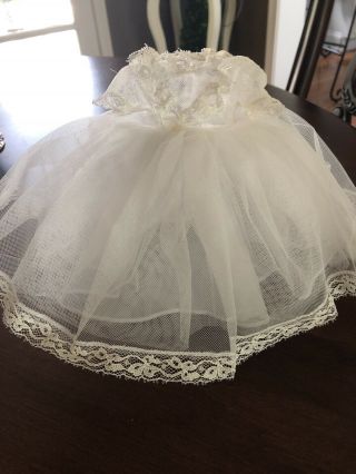 Bridal Gown For Madame Alexander 8” Doll