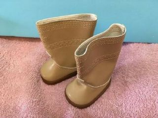 American Girl Doll Julie Ivy Retired Meet Outfit Western Style Boots Shoes Only