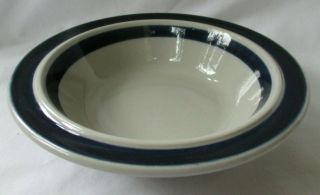 Arabia Finland Anemone Blue Cereal Bowl - Set Of 4