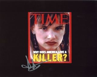 Juliette Lewis " Natural Born Killers " Autograph Signed 8x10 Photo B