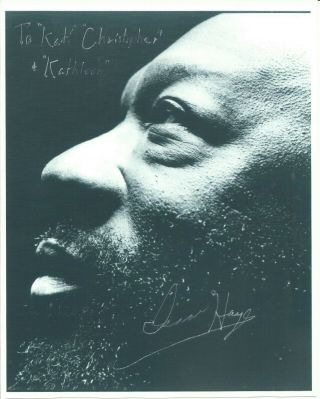 Isaac Hayes Hand Signed Autographed Photo D.  2008