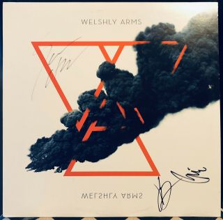 Welshly Arms 2 Vinyl Records Very Rare Both Signed Blues Rock Autographed Ep