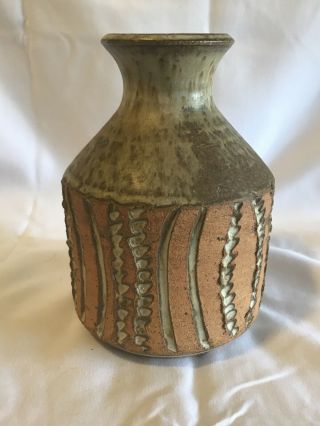 Vintage Mid Century Willett Studio Pottery Vase Small Mcm California