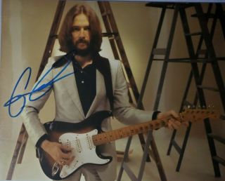 Eric Clapton Hand Signed 8x10 Photo W/holo