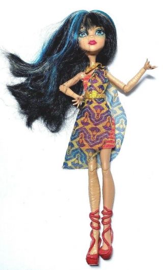 Guc Monster High Doll Cleo De Nile Egypt Dance “the Fright Away Night” Ooak Part