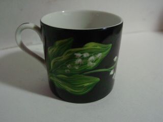 Vintage Tiffany & Co Mrs.  Delany’s By Sybil Connolly Floral Coffee Mug