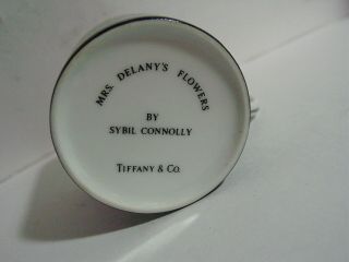 Vintage Tiffany & Co Mrs.  Delany’s By Sybil Connolly Floral Coffee Mug 3