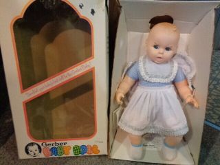 Cute Orig.  1979 17 " Atlanta Novelty Flirty Eye Gerber Baby Doll