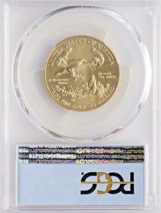 2017 $25 American Gold Eagle PCGS MS 70 FIRST DAY OF ISSUE 1/2 ounce Low Pop 2