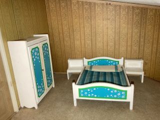 Gorgeous Vintage Lundby Bedroom Set