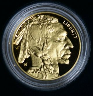 2006 - W $50 1 Oz.  Gold American Buffalo Proof (box And Cert)