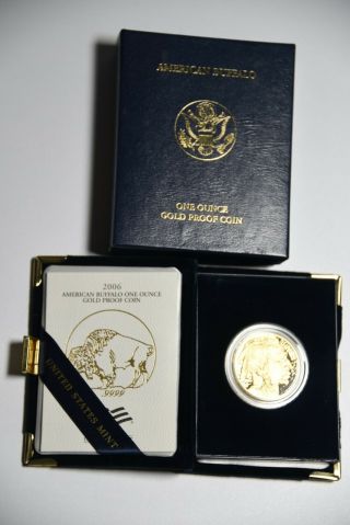 2006 - W $50 1 oz.  Gold American Buffalo Proof (Box and Cert) 3
