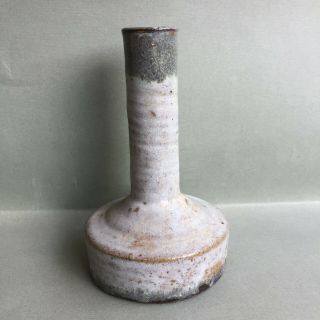 Mid Century Modern Vase Fat Lava 14cm West German Pottery Nr15 Multi Color Glaze