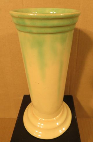 Vintage Medalta Pottery Drip Glaze 8 1/4 " Vase Medicine Hat Canada