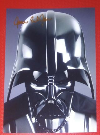 James Earl Jones Hand Signed Autographed Photo 8 X 10 Star Wars Darth Vader